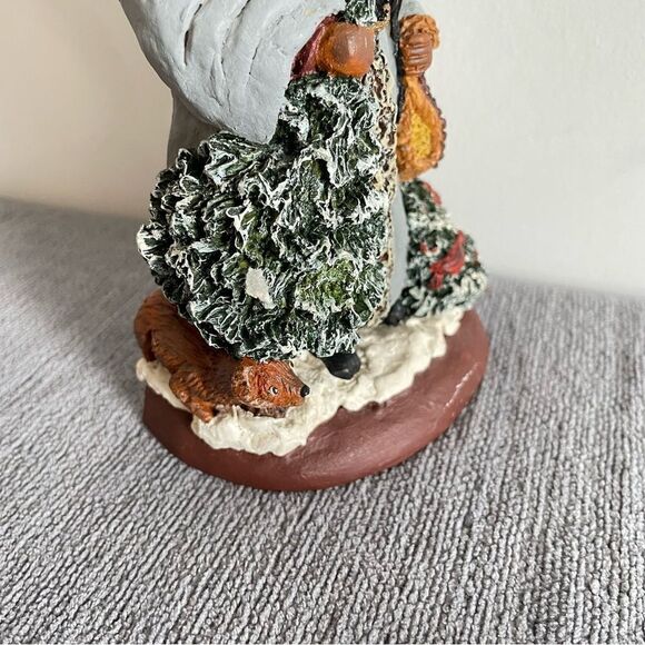 Old Fashioned Pap III 1991 Vintage Santa Sculpture Signed By June McKenna - Picture 3 of 9